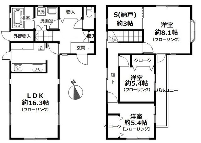 東寺尾1丁目戸建の外観画像