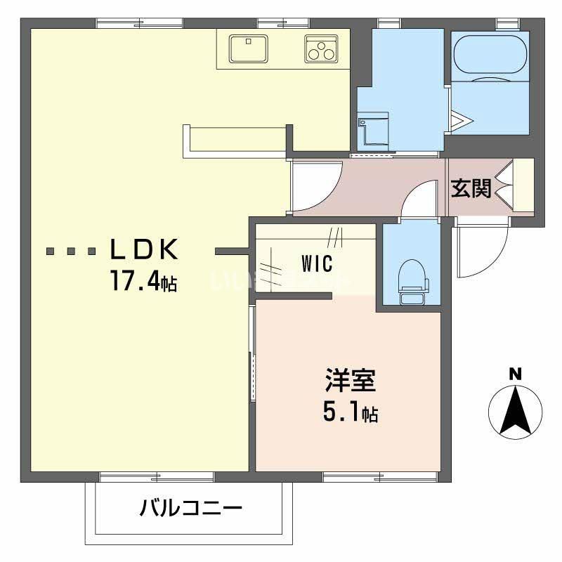 タウニー野村 Fの外観画像
