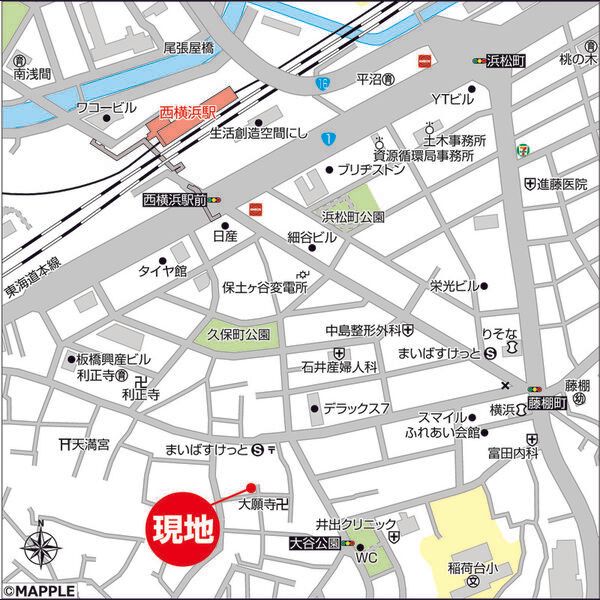 アクアベース西横浜の外観画像