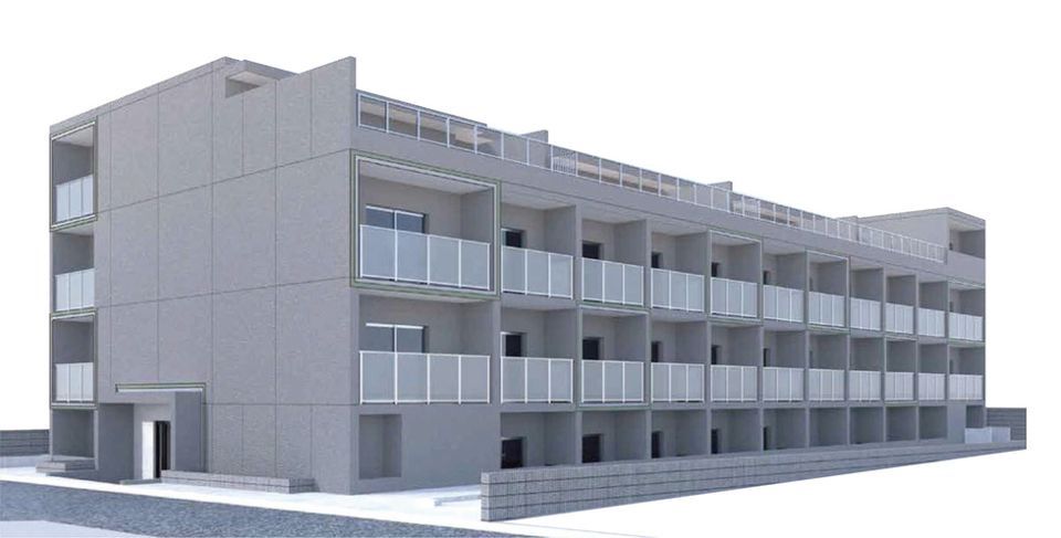 (仮称)PREMIUM CUBE東高円寺DEUXの外観画像