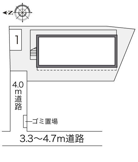レオパレスハナミズキの外観画像