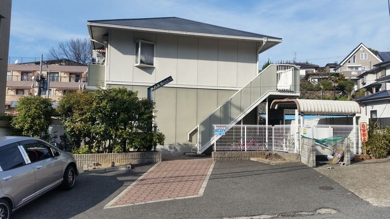 枚方萬里ハイツの外観画像