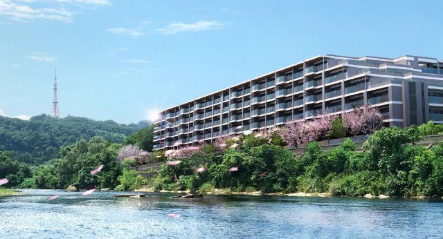 レジデンシャル青葉広瀬川リバーサイドヴィラの外観画像