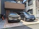 新座市東3丁目ガレージ付戸建ての外観画像