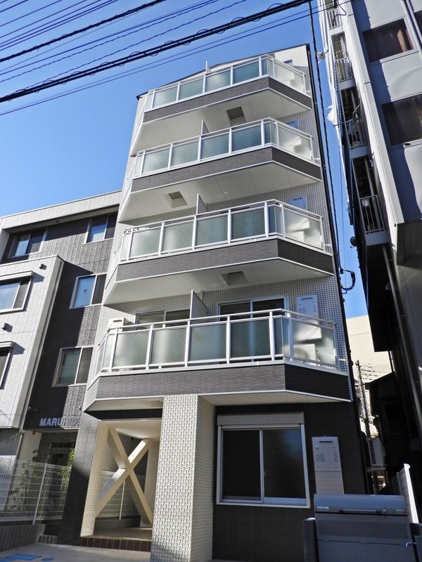 b’CASA西大島の外観画像