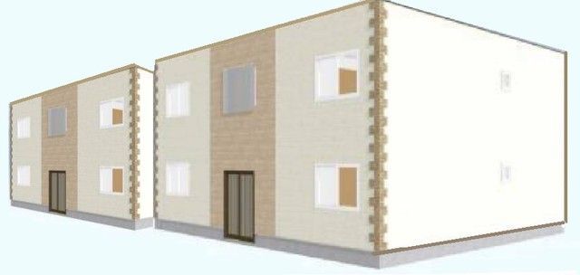 シャンテ柏林台Ⅱ(西棟)の外観画像