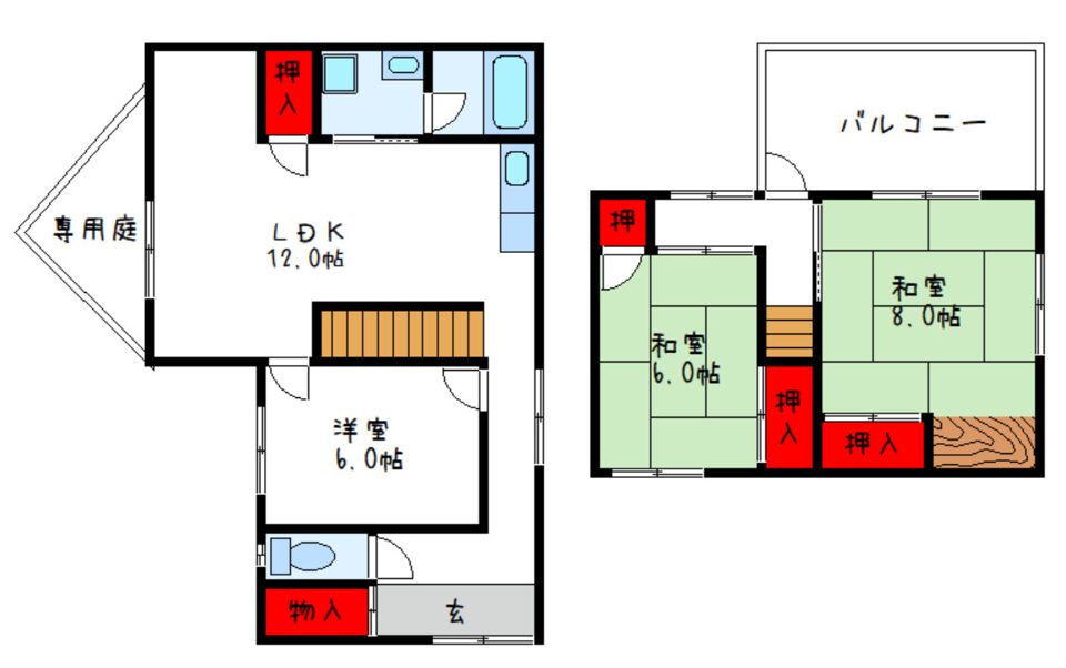 高松戸建402-3の外観画像