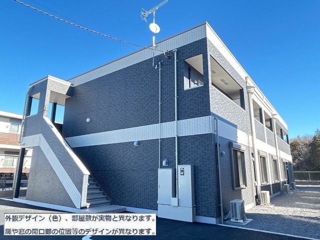 つくば市酒丸新築アパートの外観画像