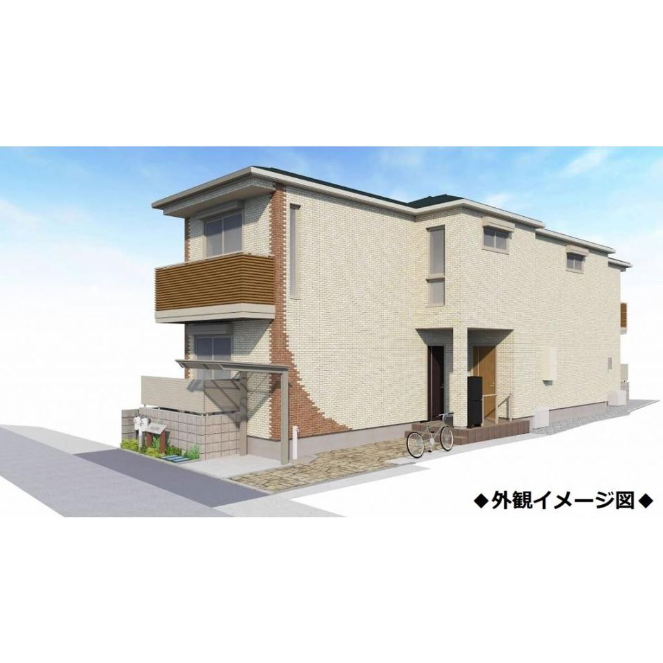 仮)東住吉住道矢田ハイツの外観画像