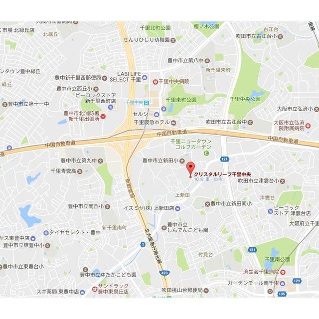 クリスタルリーフ千里中央の外観画像