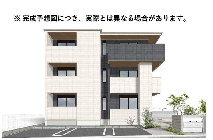 (仮称)D-ROOM橋波東之町 東棟の外観画像