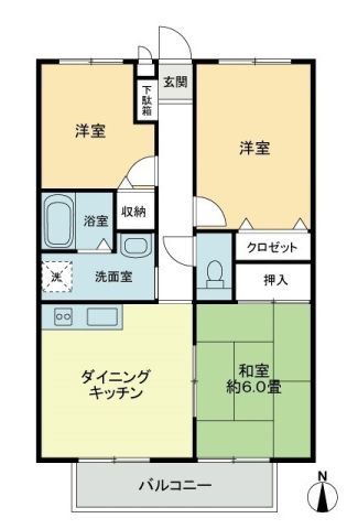 フォブール木太Aの外観画像