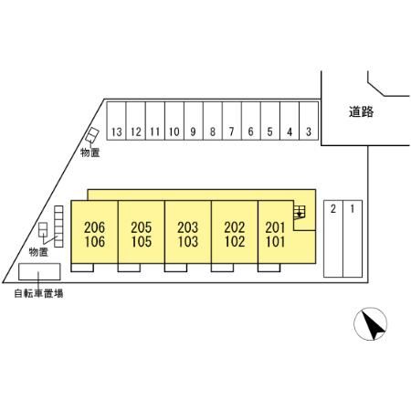 D-roomみたけ Aの外観画像