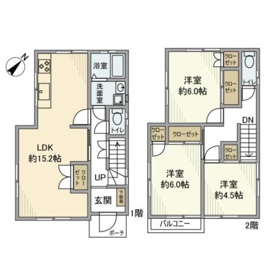 貸家 横須賀市公郷町3丁目の外観画像