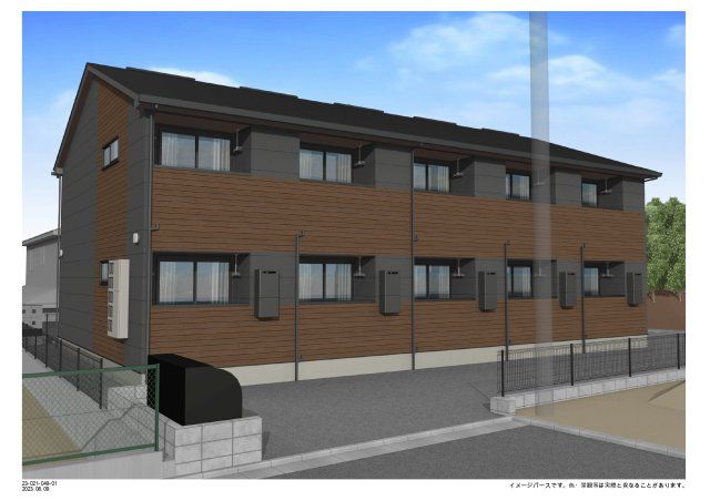 (仮称)青葉区川内山屋敷新築集合住宅の外観画像