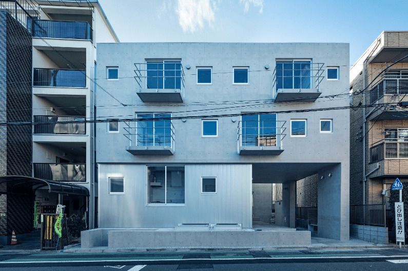 双葉町のアパートメント Aの外観画像