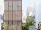 上野桜木の立体長屋の外観画像
