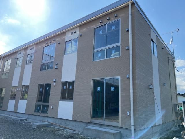 大河原町金ケ瀬町新築アパートB棟の外観画像