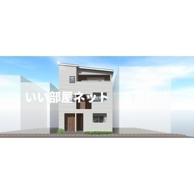 (仮)葵区上石町 新築アパート(B)の外観画像