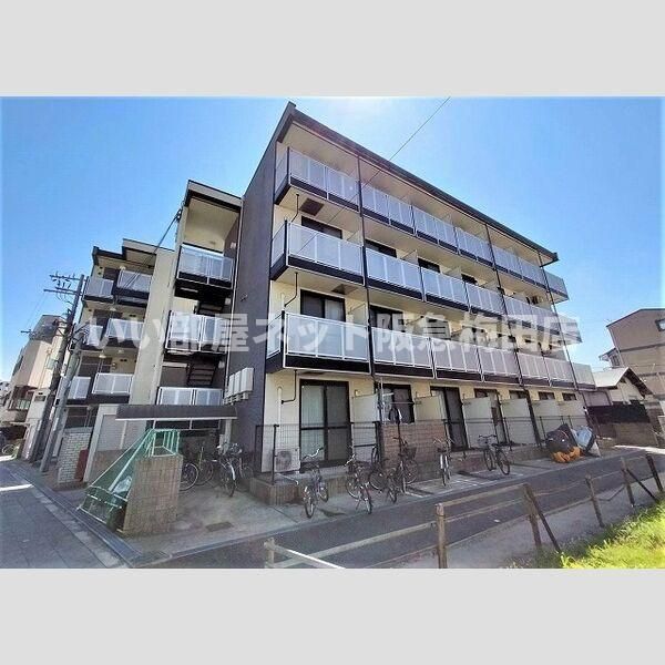 レオパレス東淡路WESTの外観画像