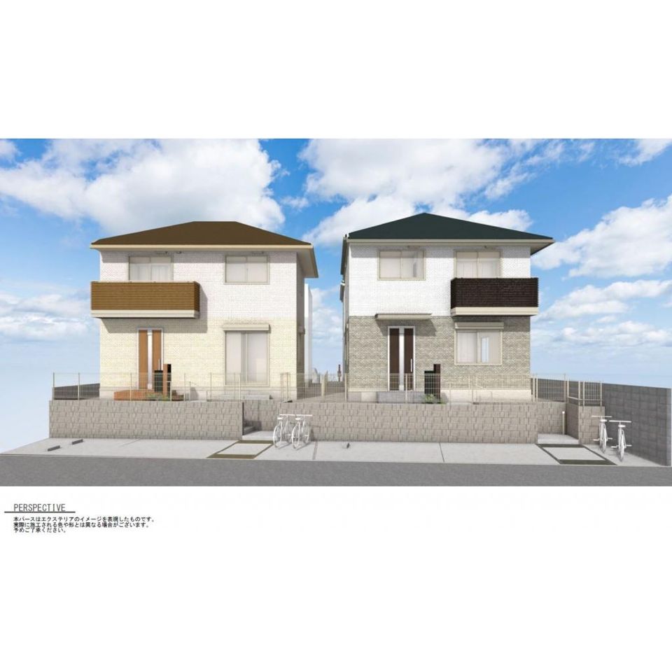 畑町戸建貸家の外観画像