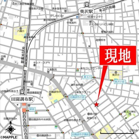 世田谷区東玉川2丁目戸建賃貸 Eの外観画像