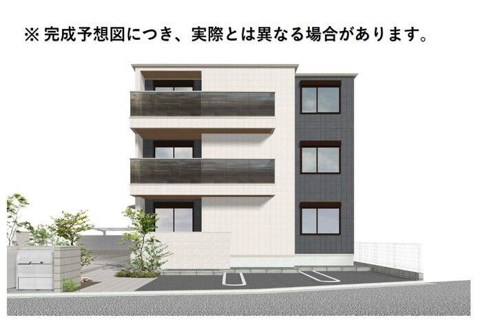 (仮称)D-ROOM橋波東之町 西棟の外観画像