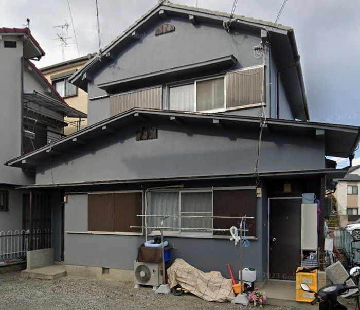 川西町2戸1貸家の外観画像