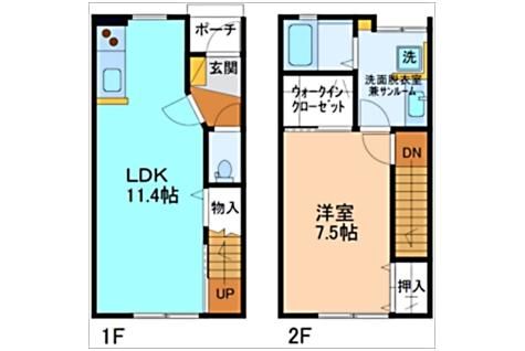 ボヌール A棟の外観画像