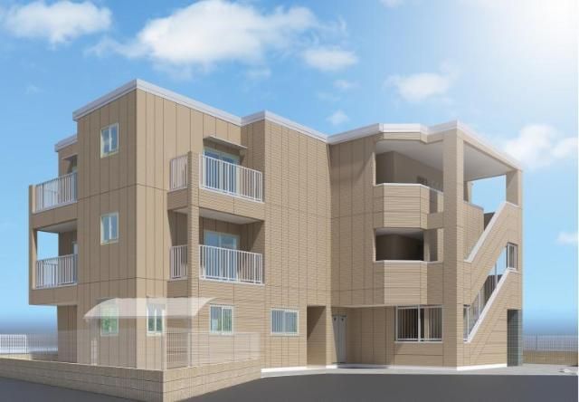 神戸市灘区水道筋 マンション新築工事の外観画像