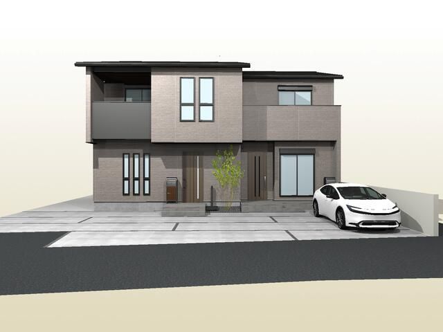 上丸子八幡町テラスハウスの外観画像