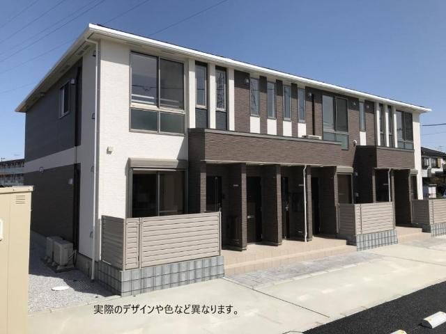 東松山市松葉町 アパート新築工事の外観画像