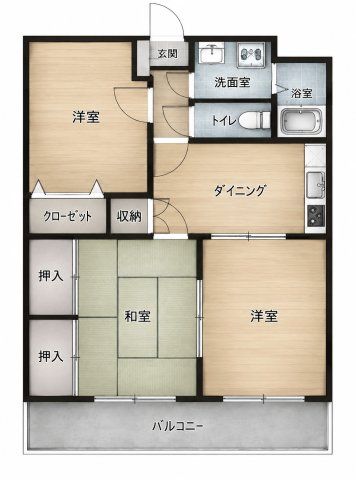 マイルドハイツの外観画像